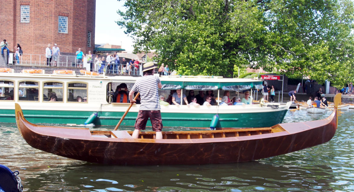 The Cardboard Gondolier