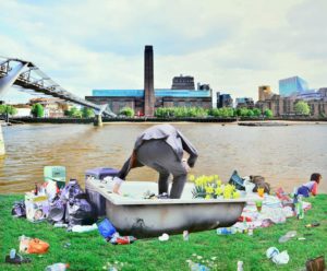 Marta Corada, Picnic Opposite Tate Modern, 2016
