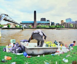 Marta Corada, Picnic Opposite Tate Modern, 2016