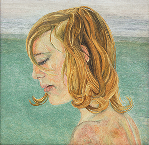 Chica a la orilla del mar, Lucian Freud